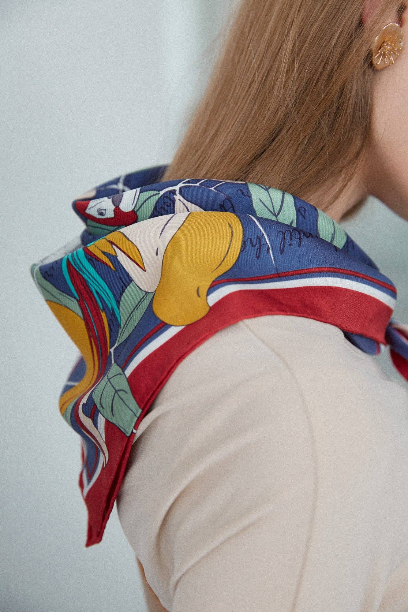 Lost Pattern NYC - El Amor Silk Bandana