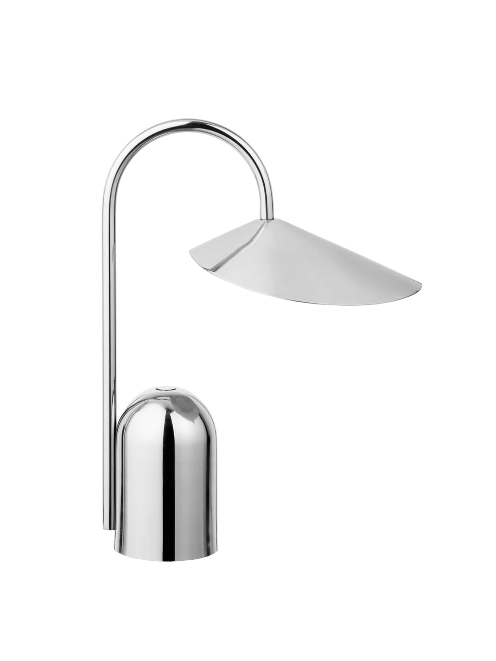 Ferm Living Arum Portable Lamp - Stainless Steel