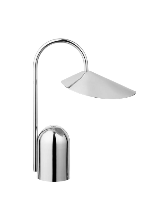 Ferm Living Arum Portable Lamp - Stainless Steel