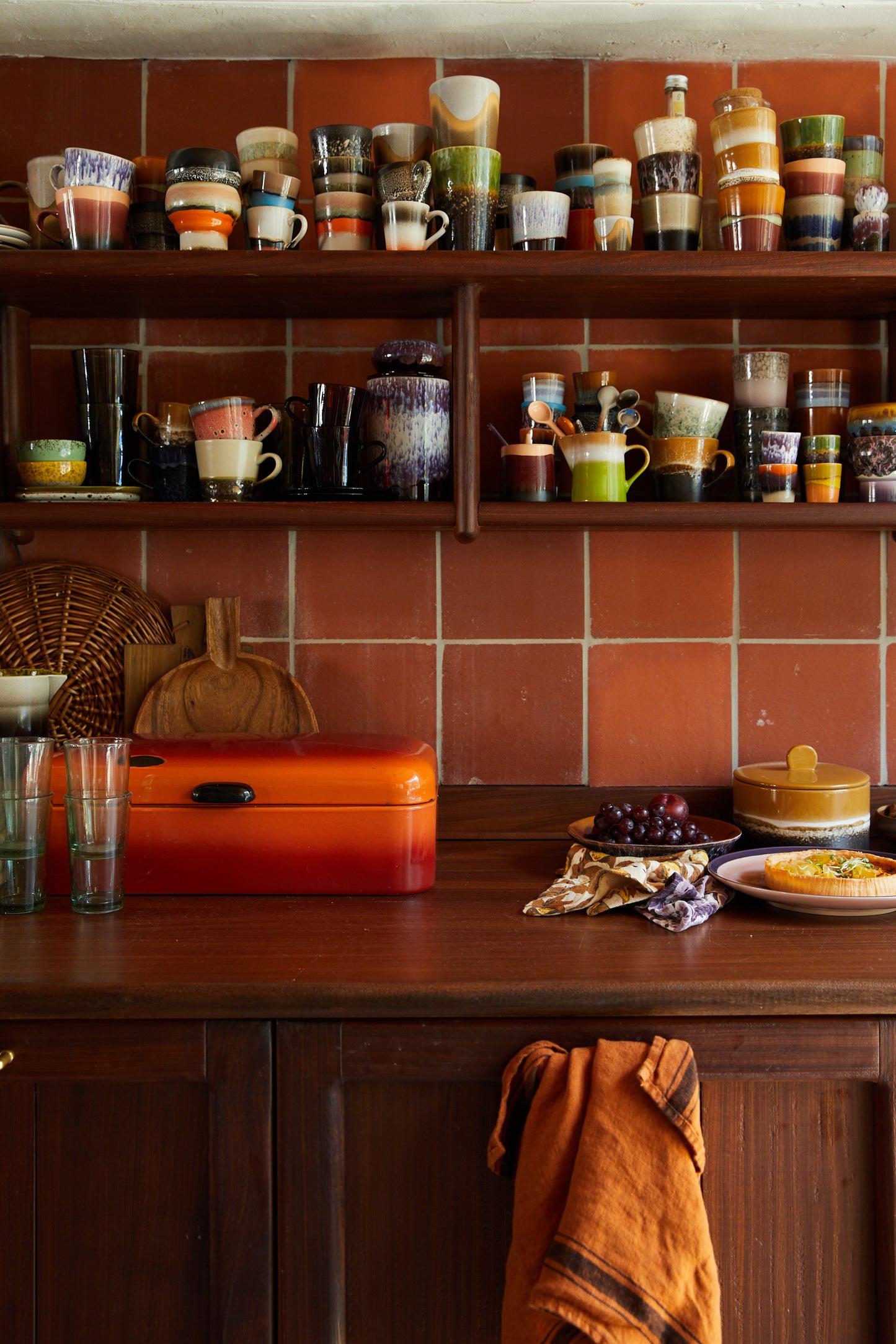 HKLIVING - 70s Ceramics: Milk Jug & Sugar pot, Foreland