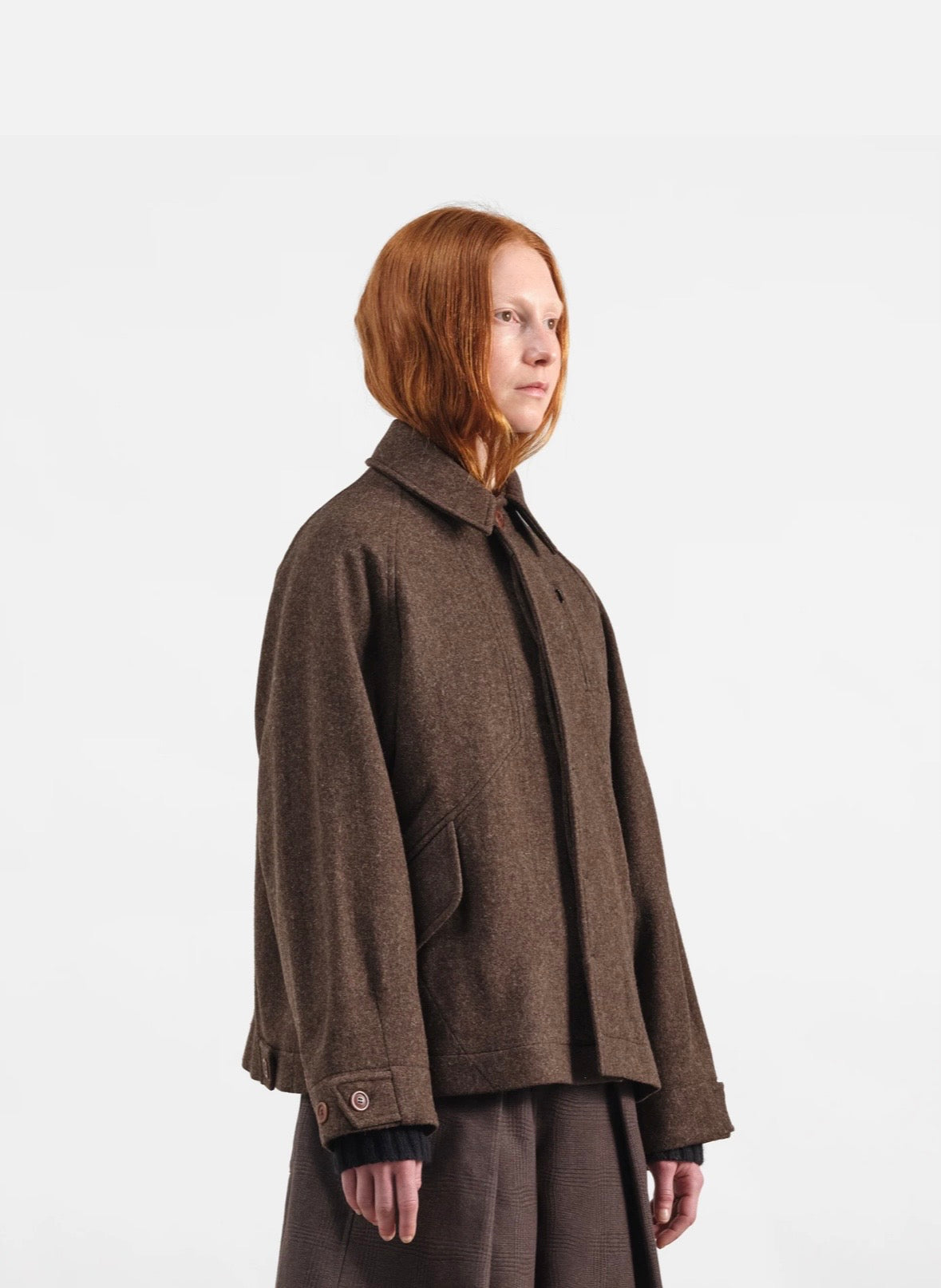 YMC - Harrison Jacket, Brown Wool