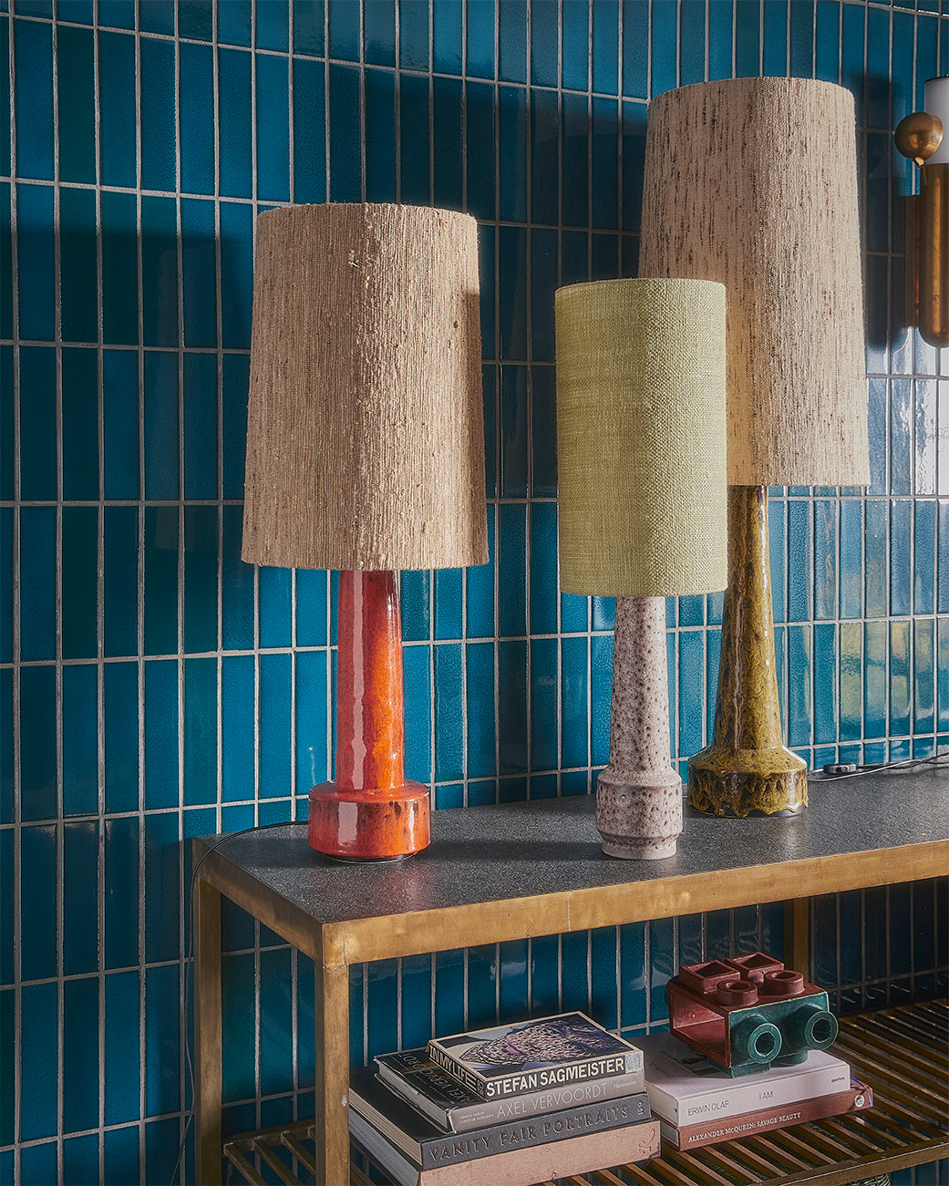 HKLIVING - Cone Lamp Shade Silk, Natural