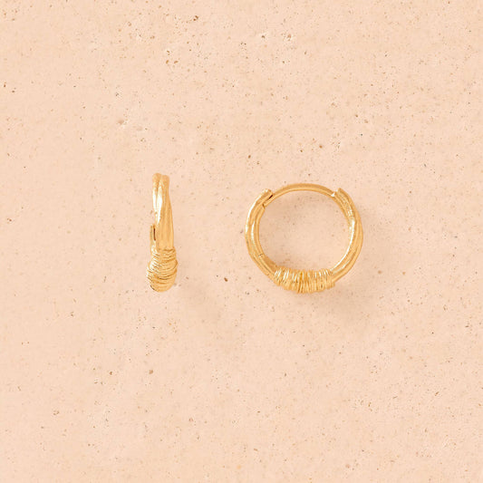 Agapée - Sýrma Earrings, Gold