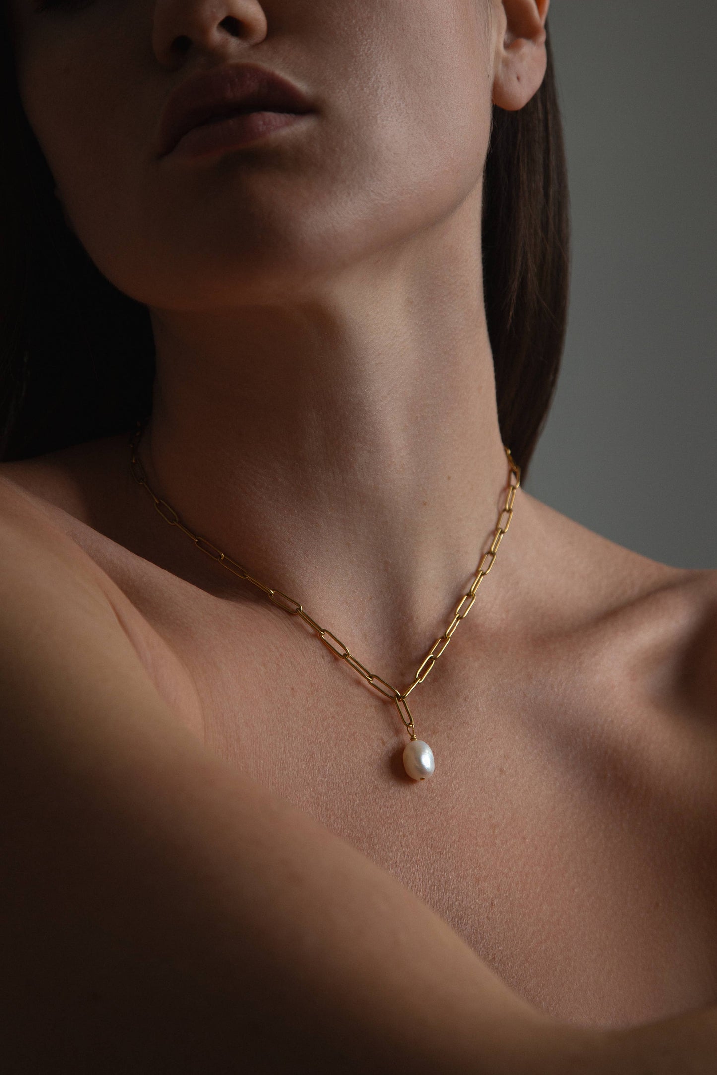 A Weathered Penny - Willow Pearl Chain