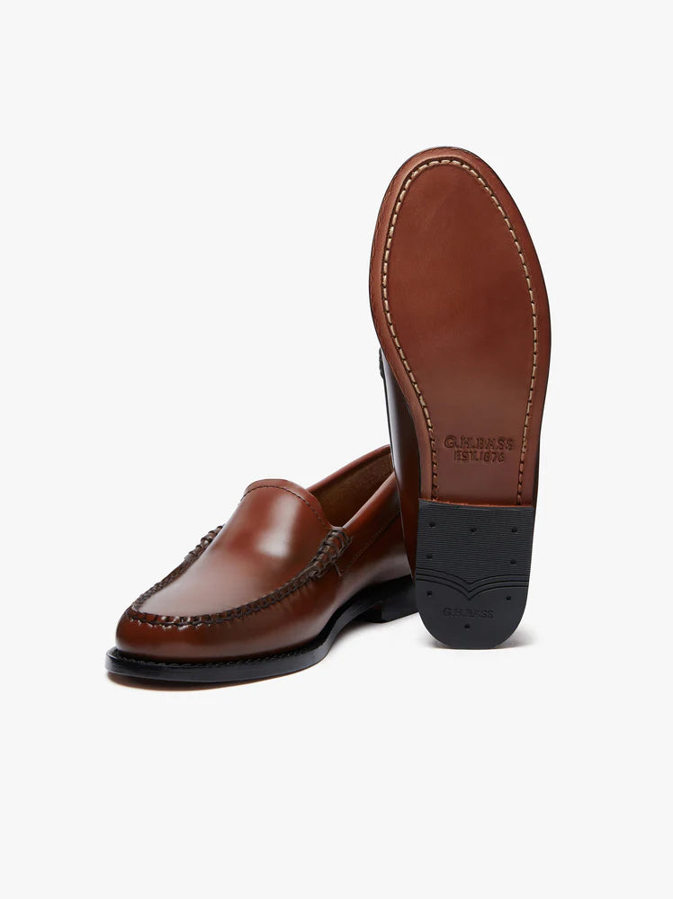 G.H. BASS - Weejun Venetian Loafer, Cognac Leather