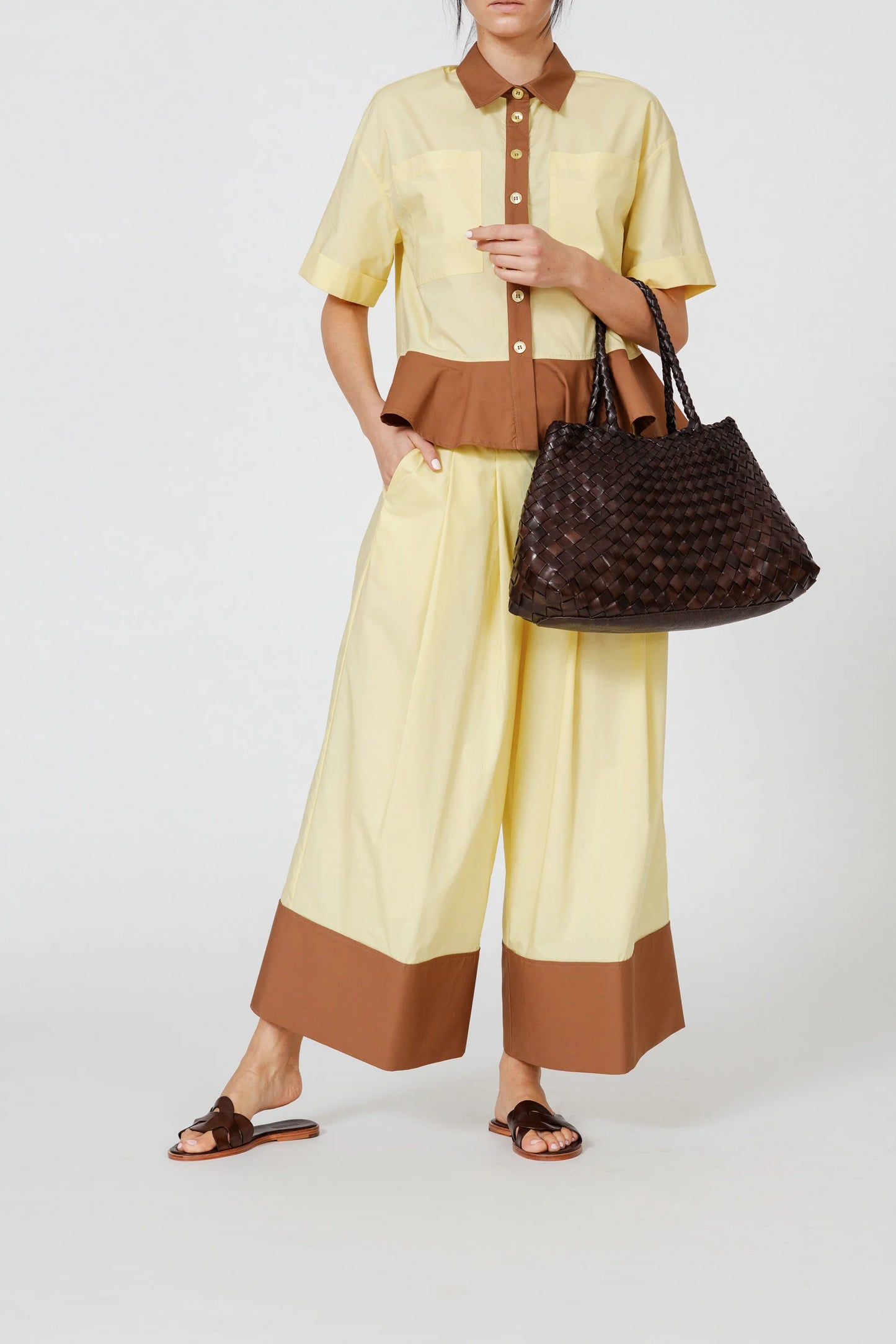 Dragon Diffusion - Santa Croce Bag Big, Dark Brown