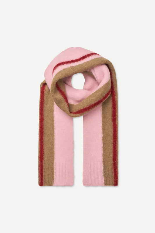 Samsøe Samsøe - Sajeanne Scarf, Lead Gray Stripe