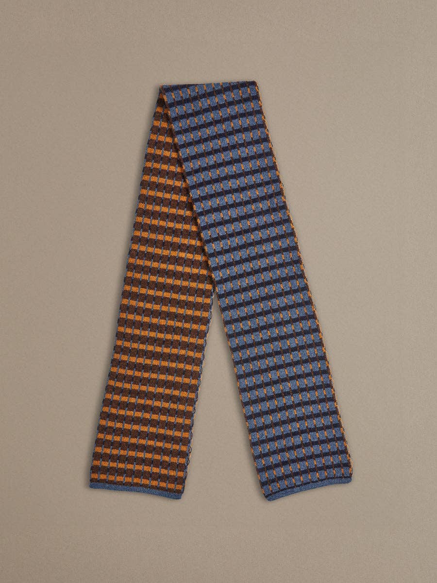 Rove Knitwear - Boro Scarf, Blue