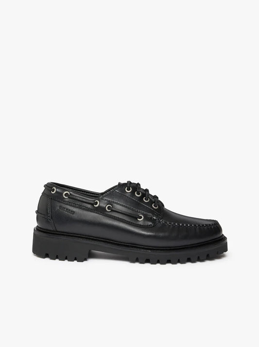 G.H. BASS - Ranger Camp Moc, Black Leather