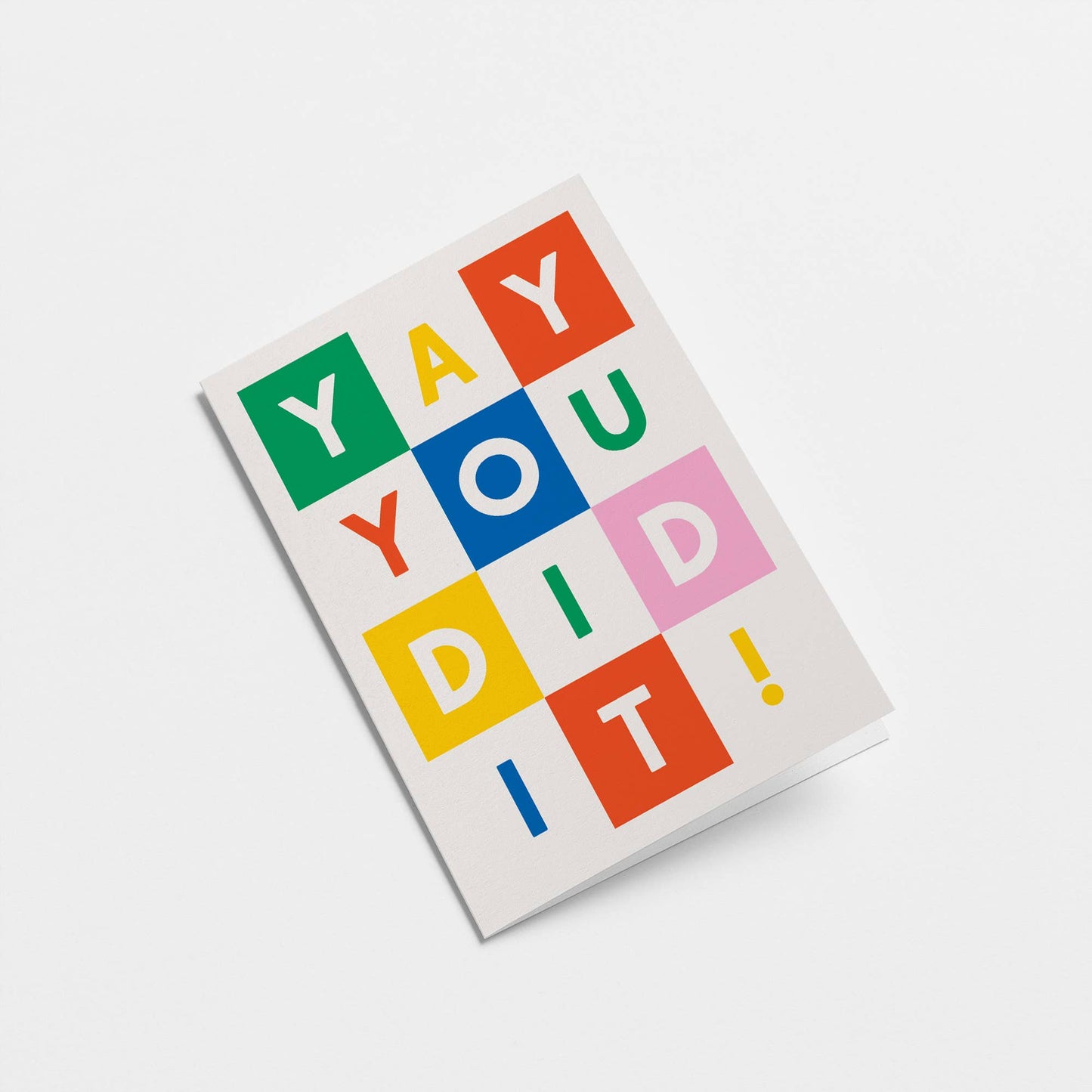 Graphic Factory - Yay, you did it! - Congratulations Greeting Card