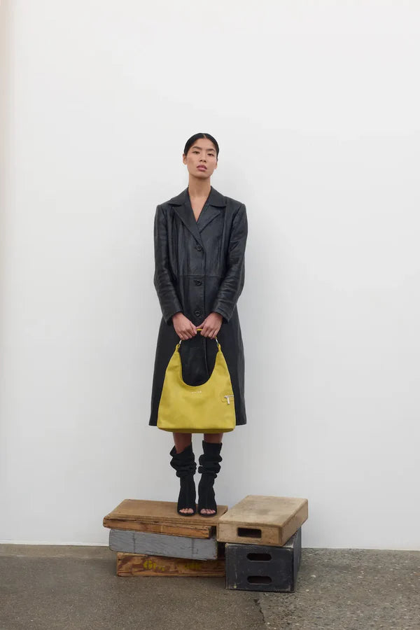 Silfen - Lola Shoulder Bag, Chartreuse