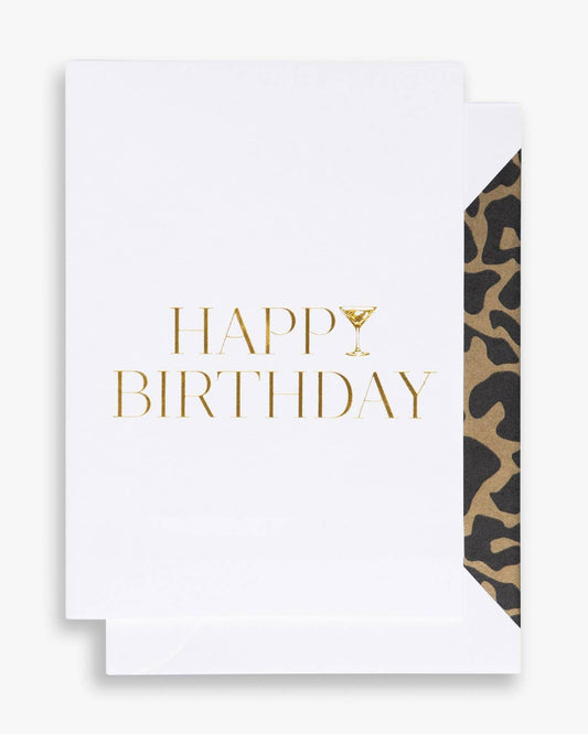 Cardsome - Greeting Card, Happy Birthday Cocktail