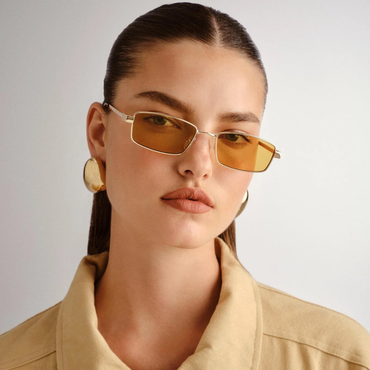 Le Specs - Bizarro Sunglasses, Bright Gold