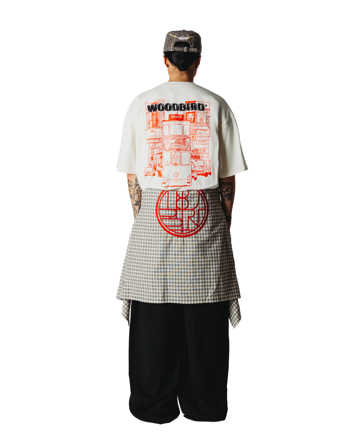 WOODBIRD - Beam Tram Tee, Off White