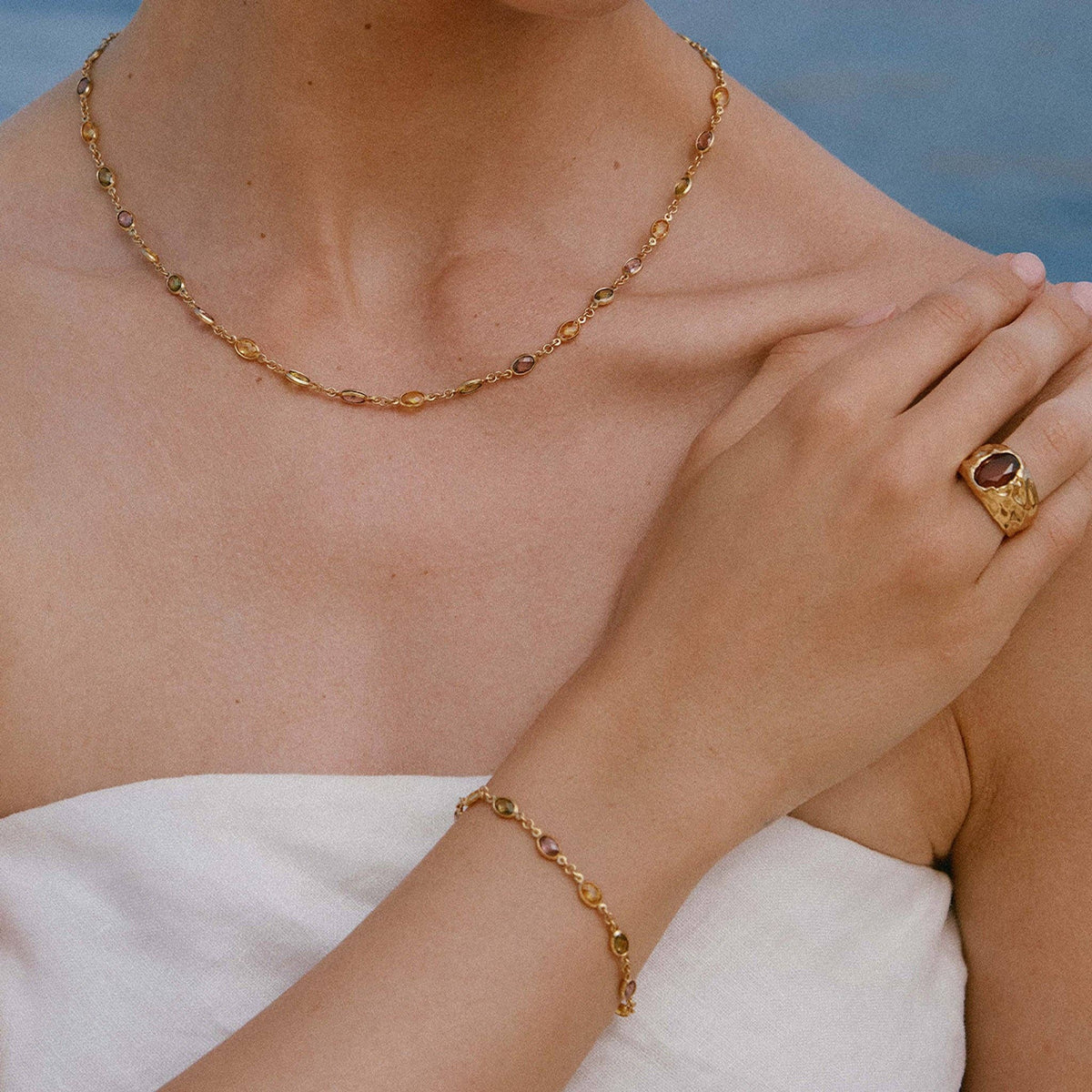 Agapée Jewelry - Fruitera Autumna Bracelet, Gold