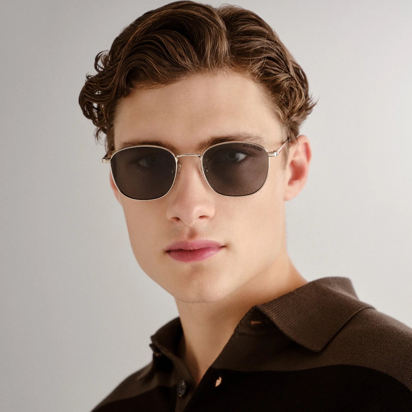 Le Specs - Neptune Deux, Gold Khaki