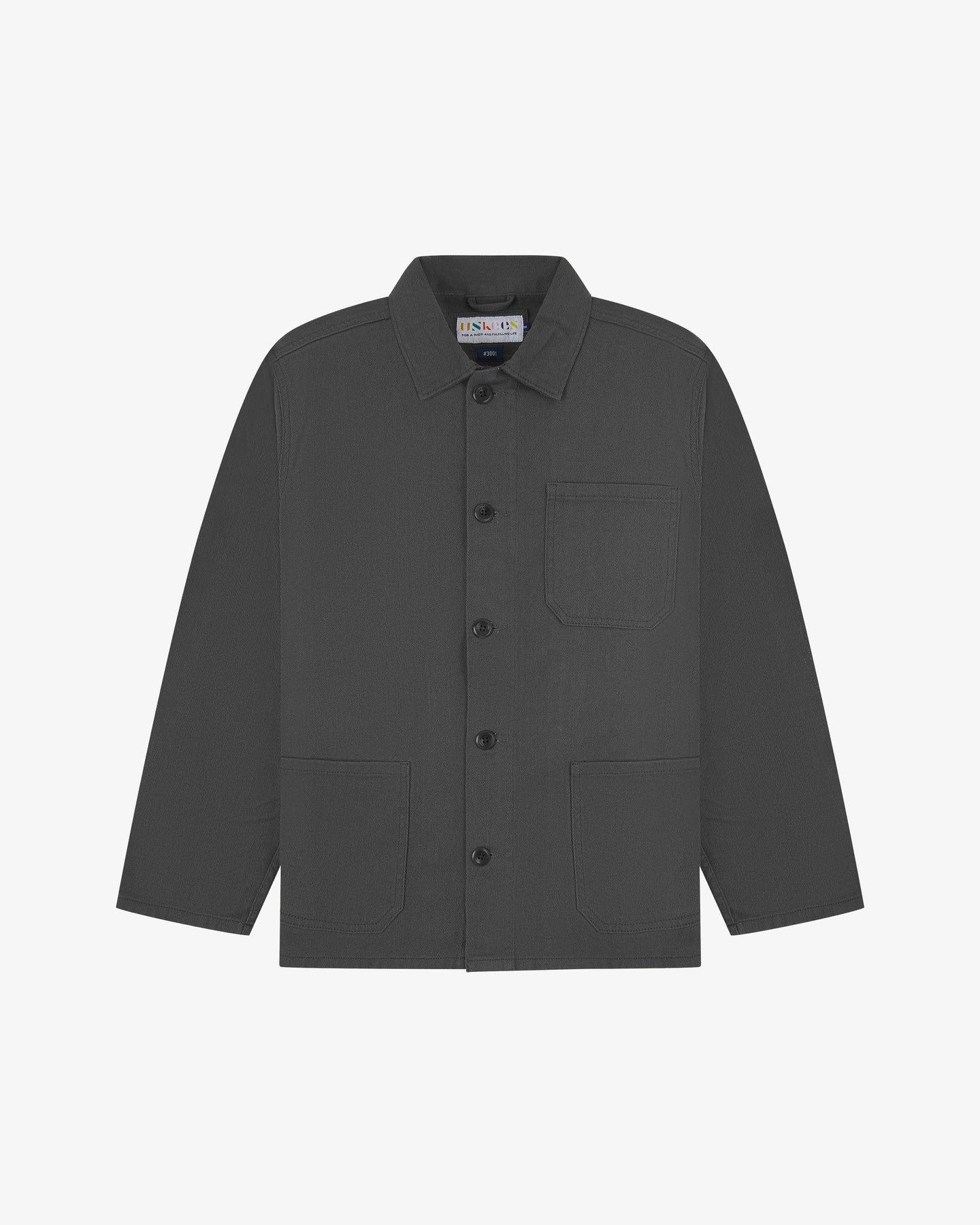 Uskees - Overshirt Drill, Charcoal