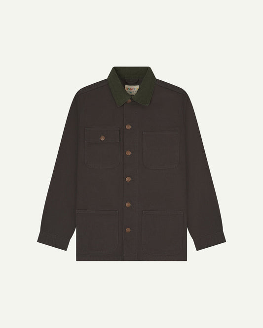 Uskees Canvas Chore Jacket - Charcoal