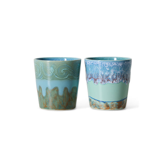 HKLIVING - 70s ceramics: Van Gogh Coffee Mugs, Self Portrait