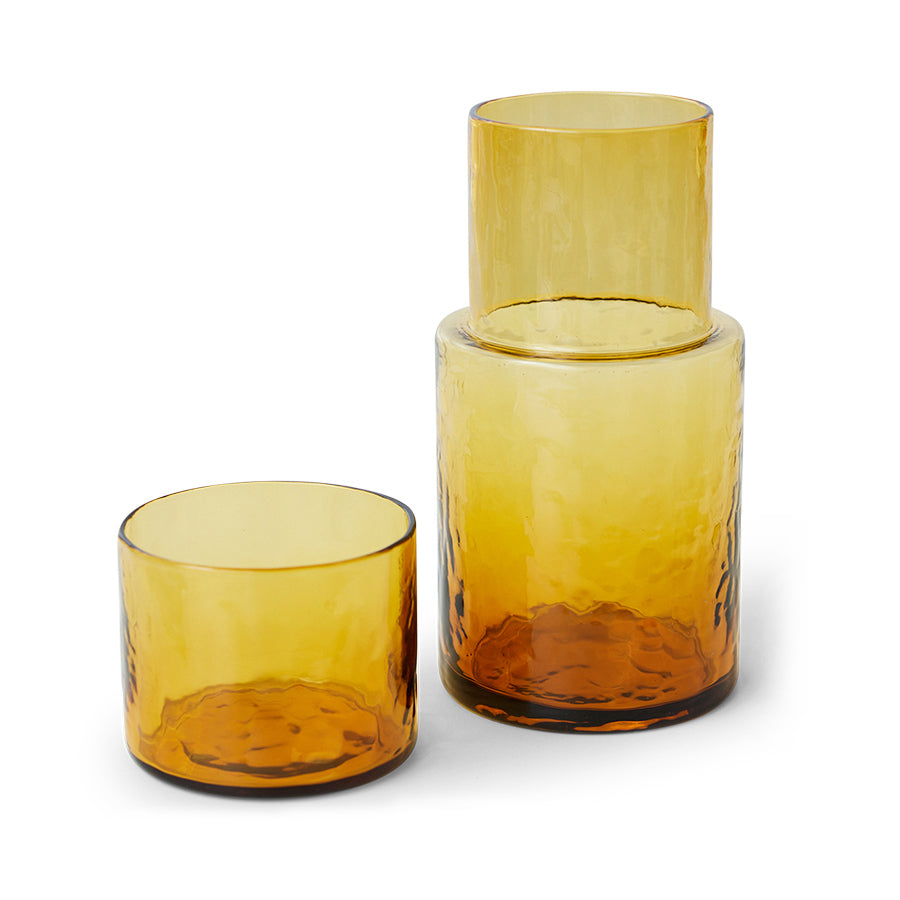 HKLIVING - Tube Carafe, Amber