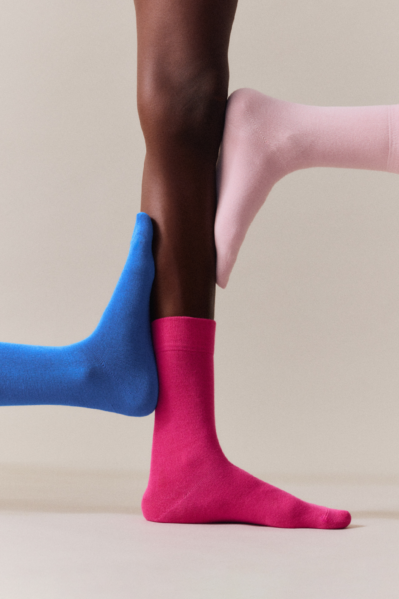 Pairs - Strong Blue Bamboo Socks