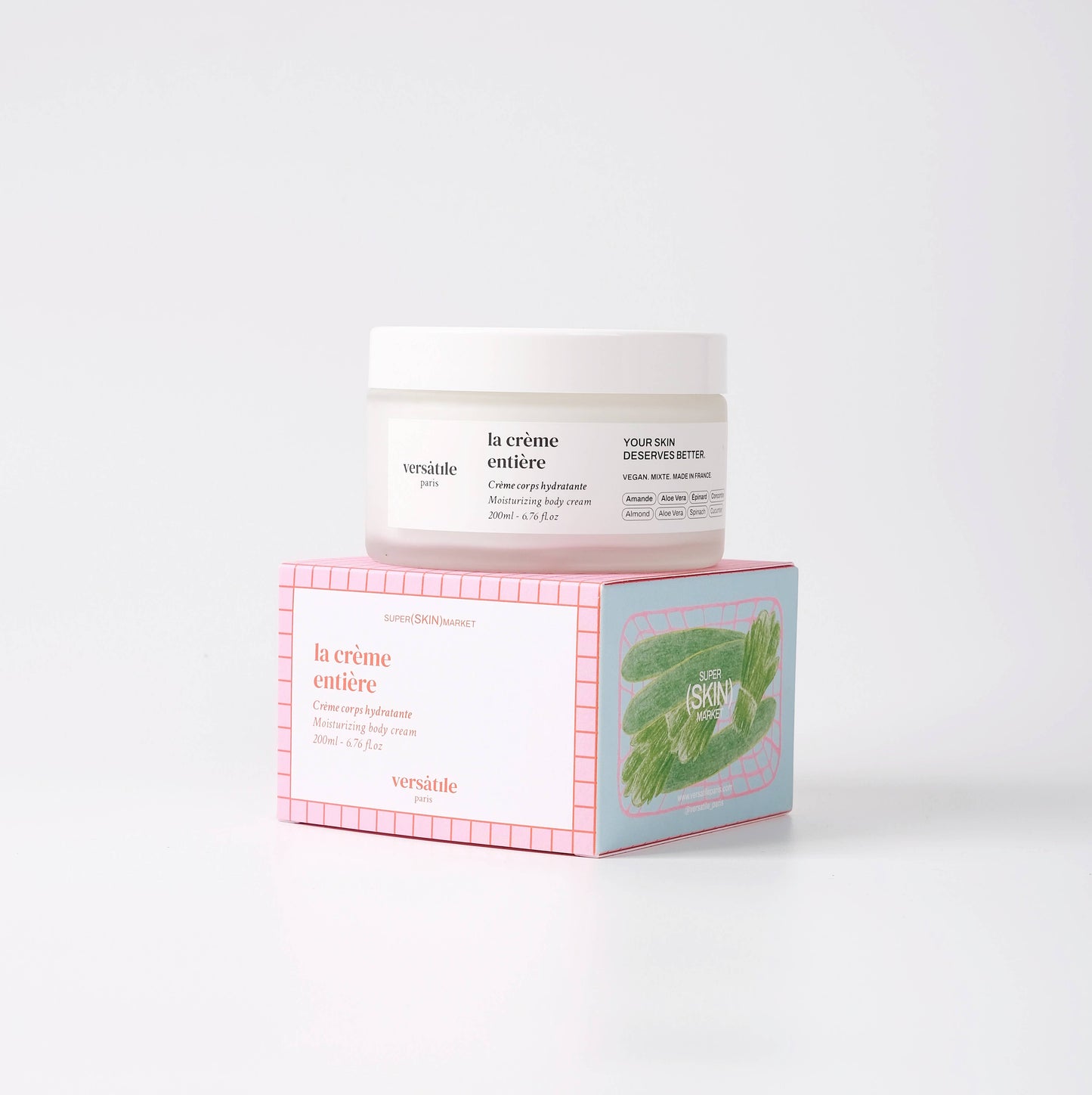 VERSATILE PARIS - The Whole Cream - Moisturizing Body Cream