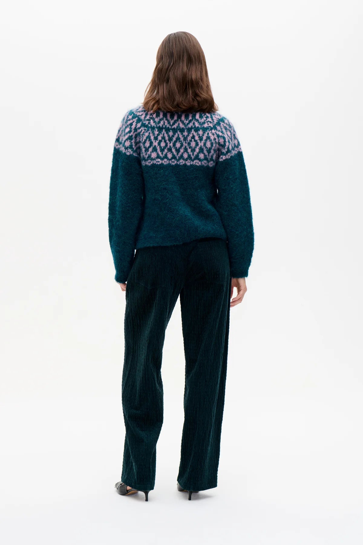 Baum und Pferdgarten - Nara Trousers, Bottle Dark Green