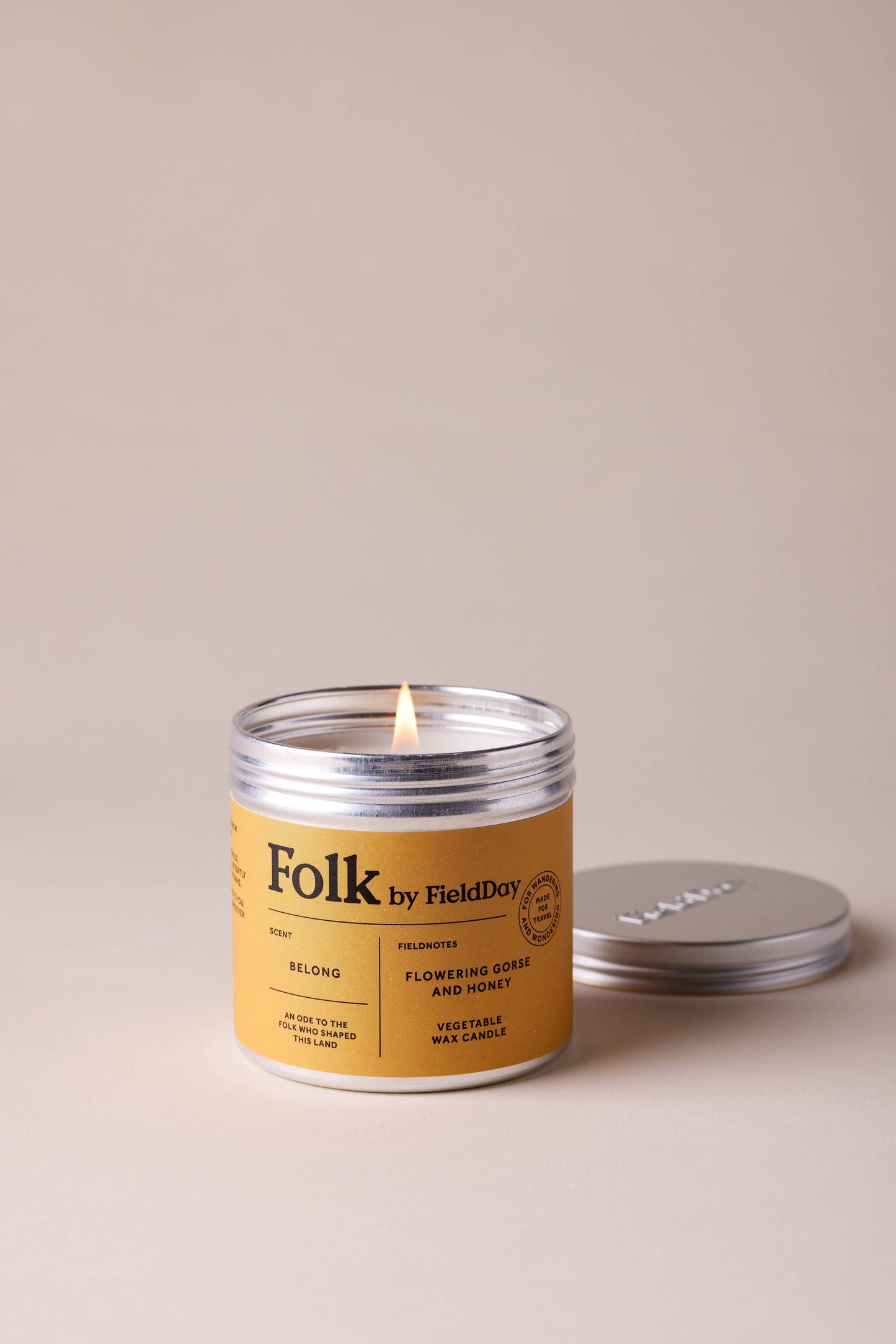 FieldDay - Folk Tin Candle, Belong