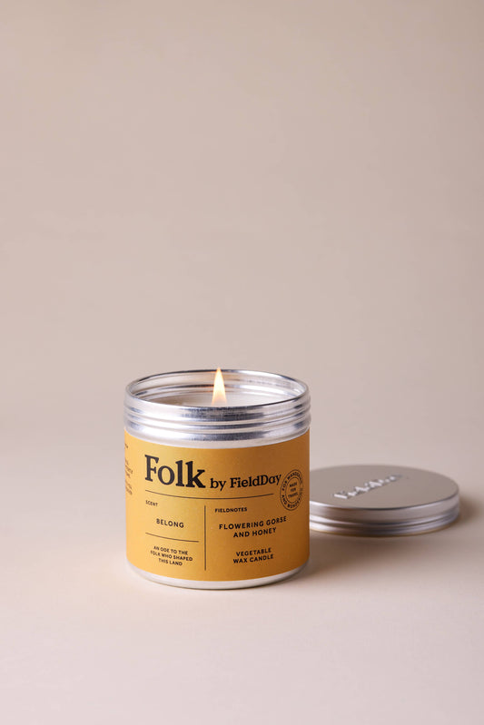 FieldDay - Folk Tin Candle, Belong