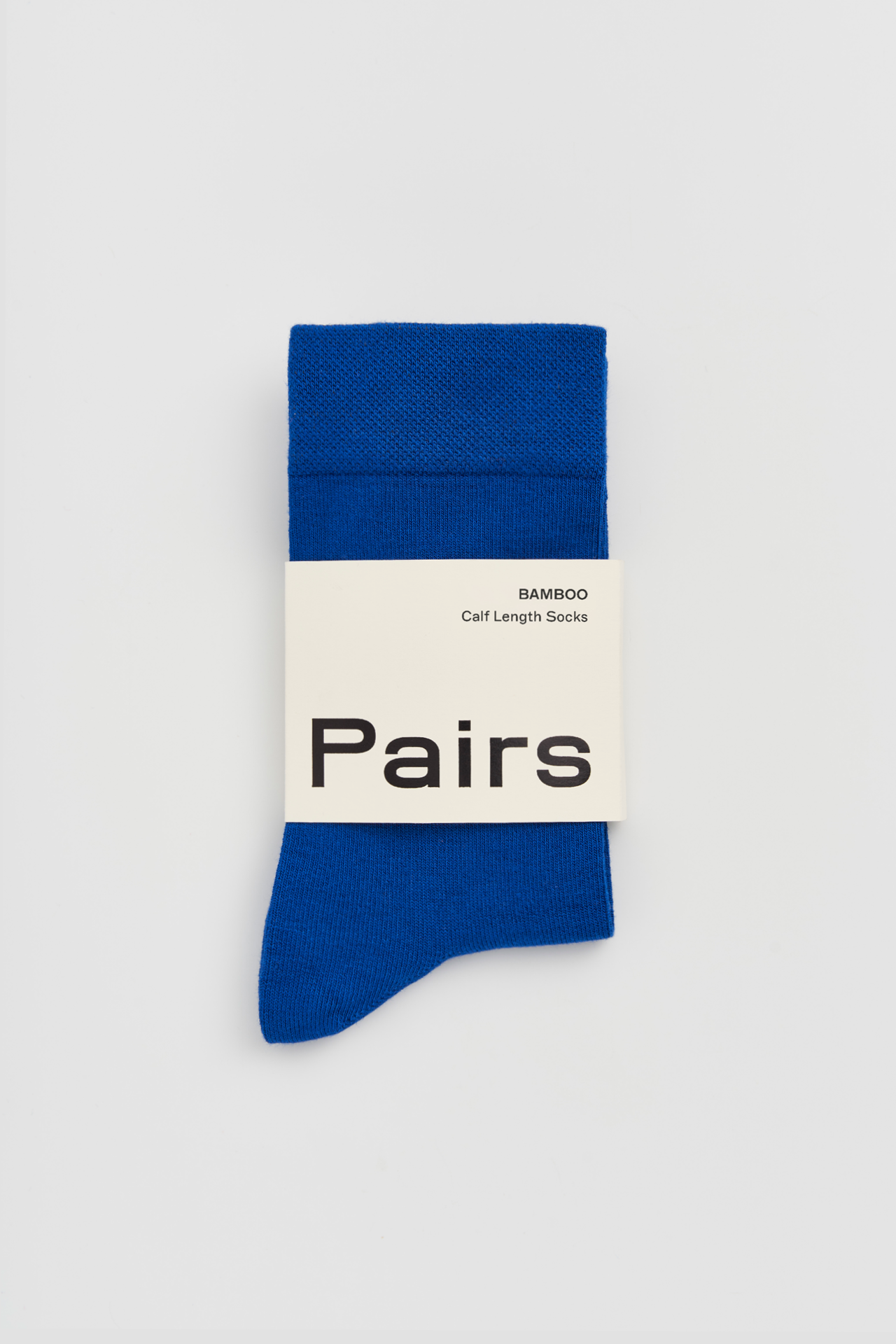 Pairs - Strong Blue Bamboo Socks