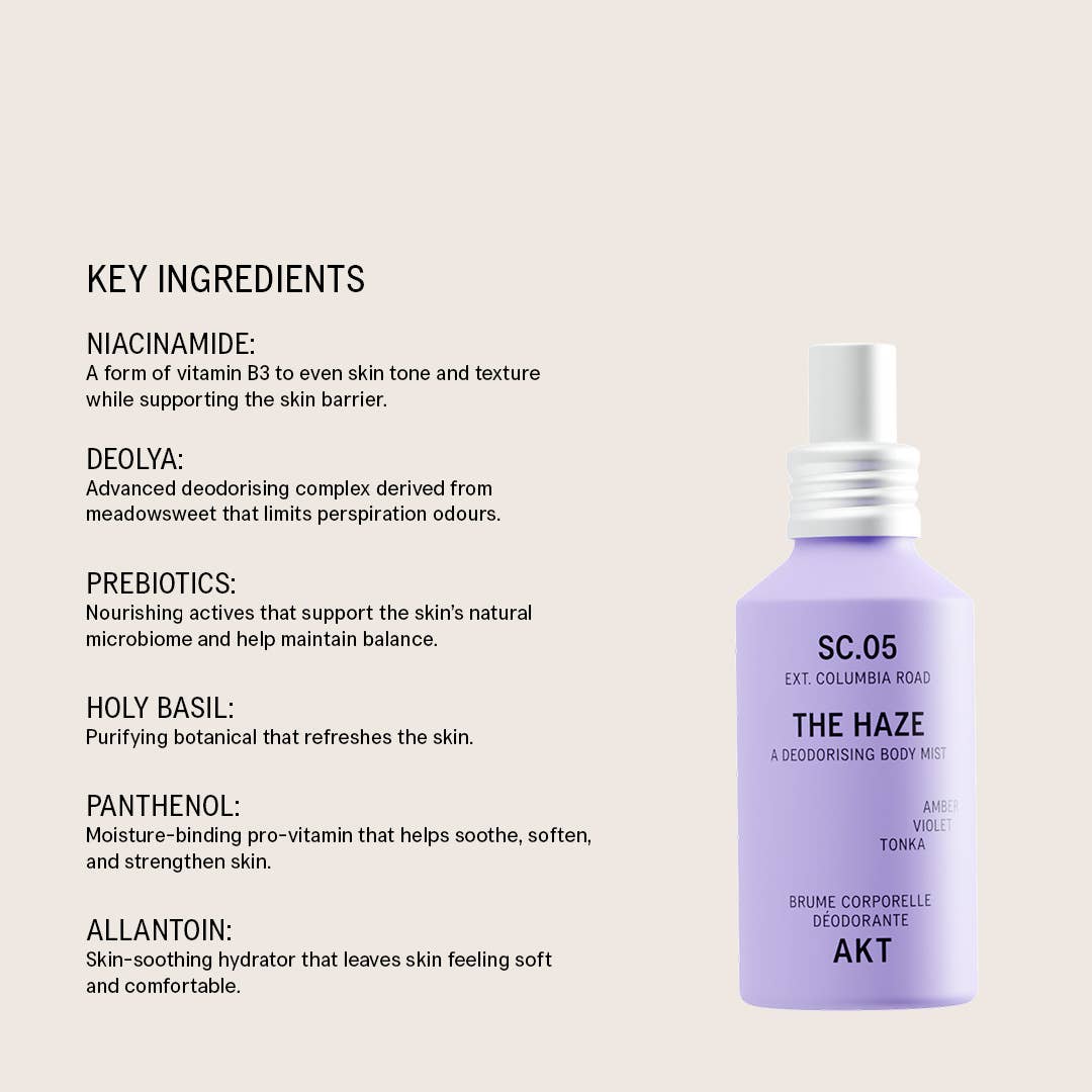 AKT London - The Haze Deodorising Body Mist, SC.05 Columbia Road