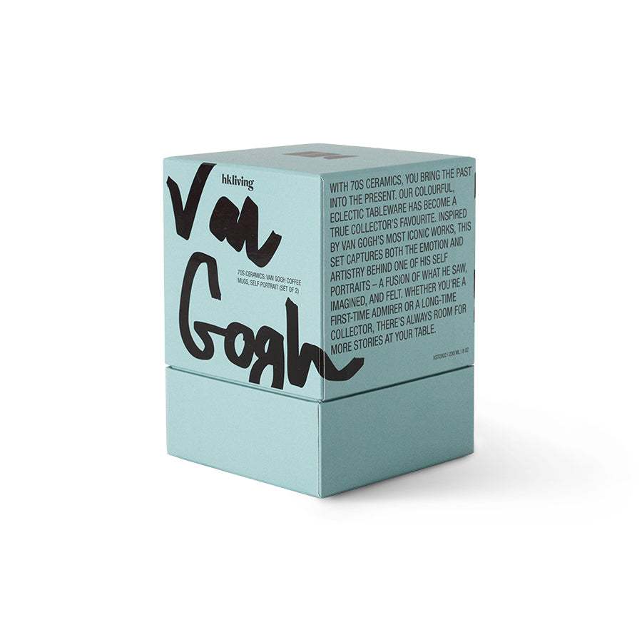 HKLIVING - 70s ceramics: Van Gogh Coffee Mugs, Self Portrait
