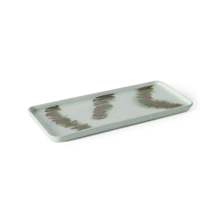 HKLIVING - 70s Ceramics: Cake Tray, Tide