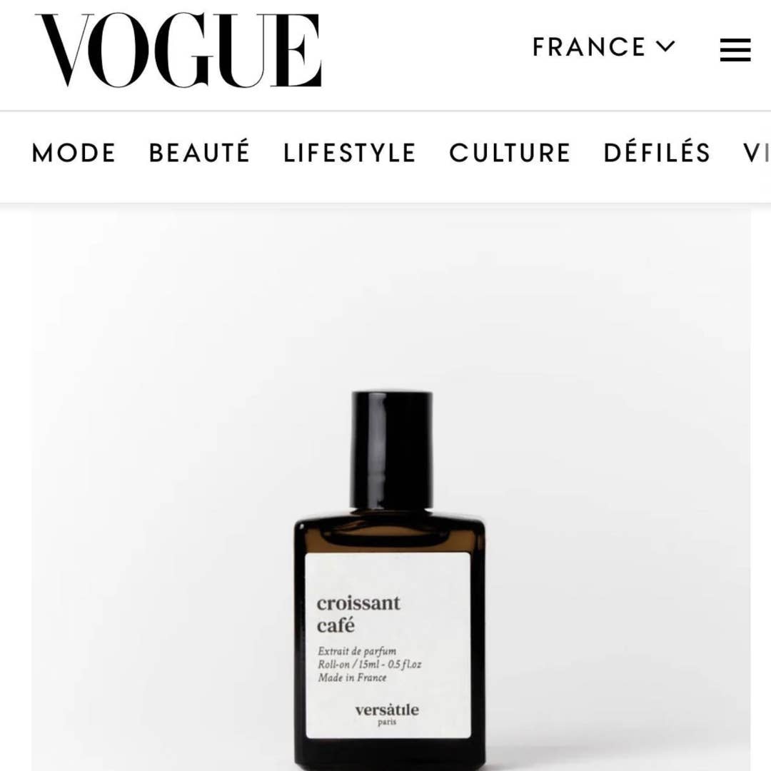 VERSATILE PARIS - Croissant Cafe - Extrait De Parfum