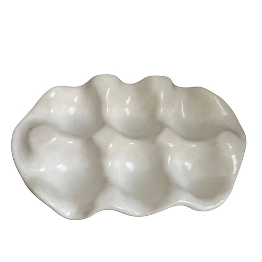 London Atelier - Ceramic Egg Cart Tray