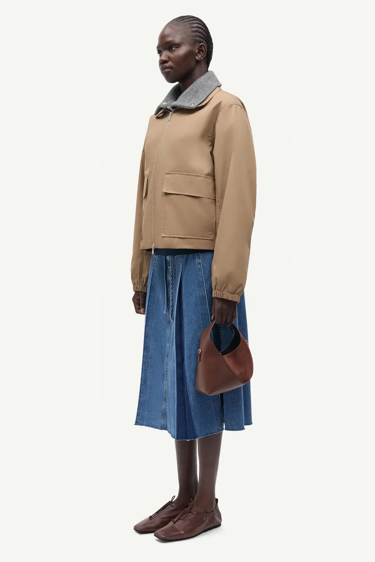 Samsøe Samsøe - Sabianco Jacket, Lead Gray
