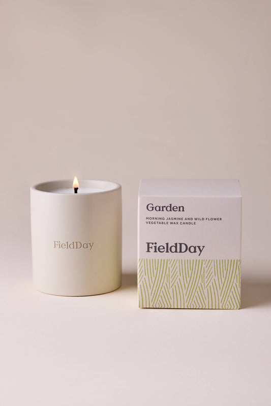 FieldDay -  Classic Stoneware Candle, Garden
