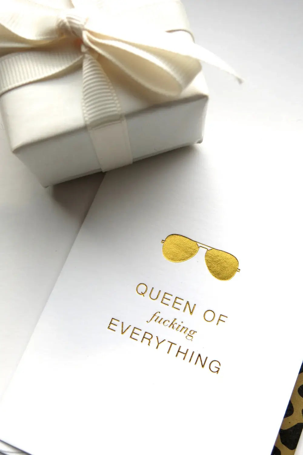 Cardsome - Greeting Card, Queen of f**king everything