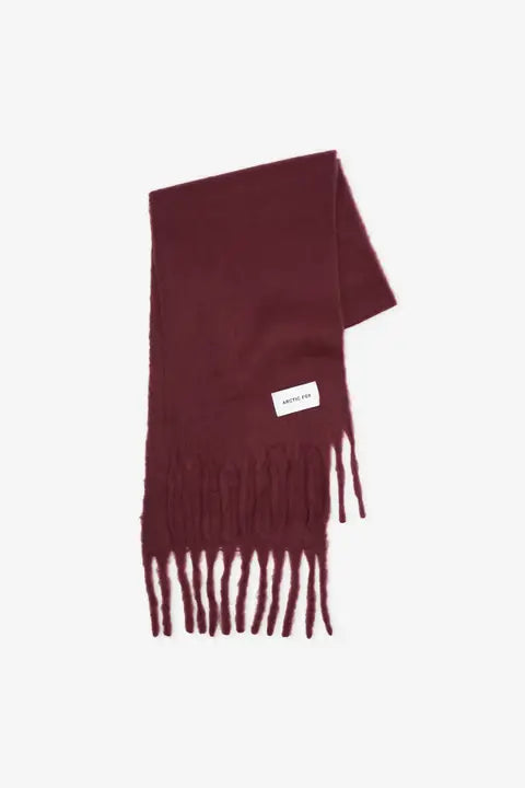 Arctic Fox & Co - The Reykjavik Scarf, Burgundy