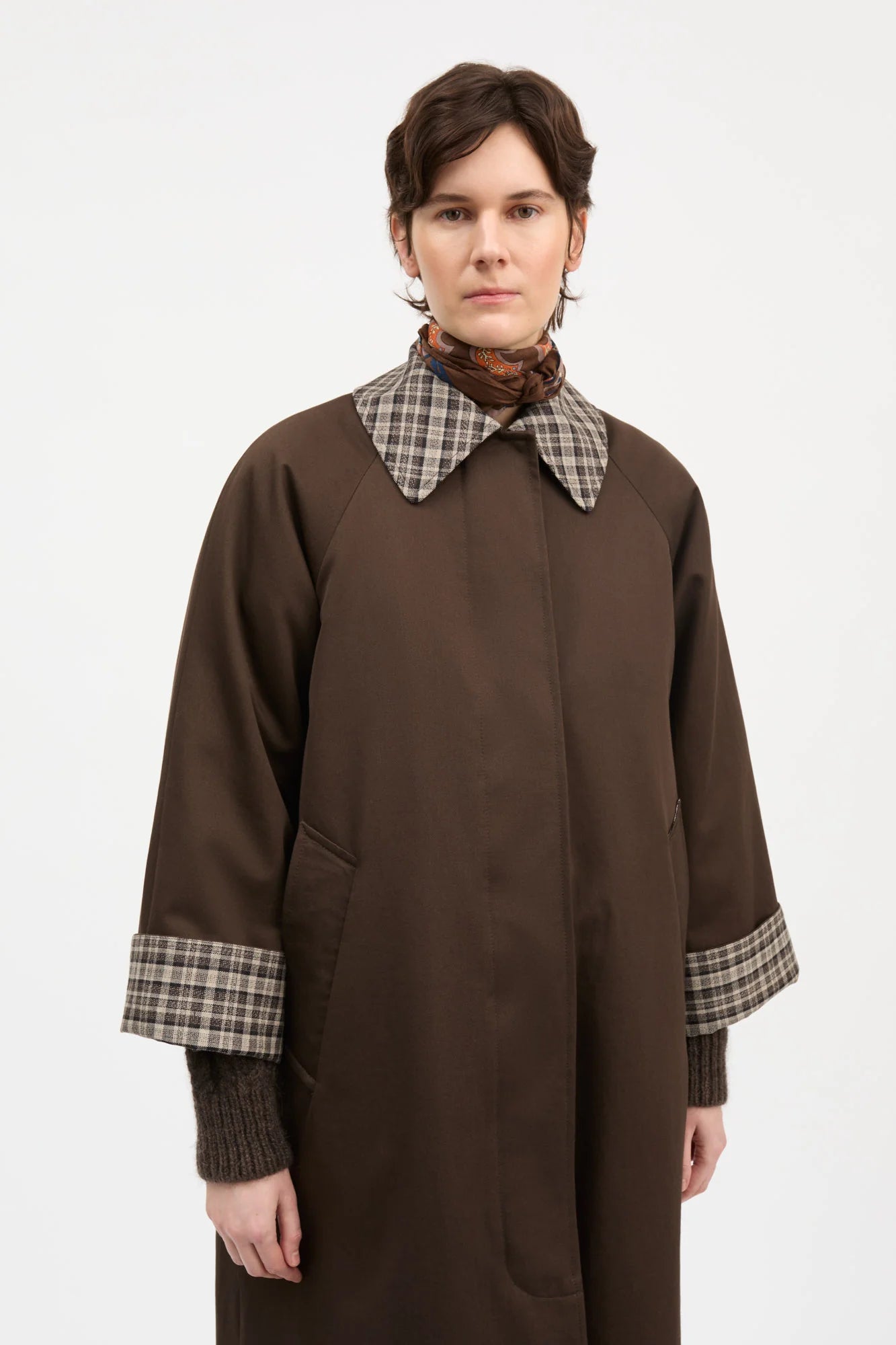 Skall Studio - Gaby Coat, Coco Brown