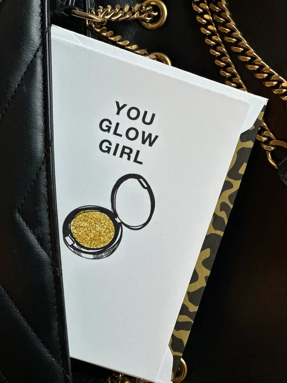 Cardsome -  You glow girl GREETING CARD A6