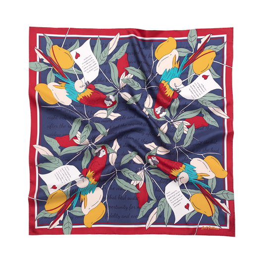 Lost Pattern NYC - El Amor Silk Bandana