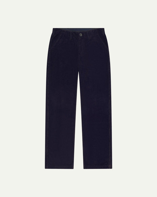 Uskees Cord Workwear Pants - Midnight Blue