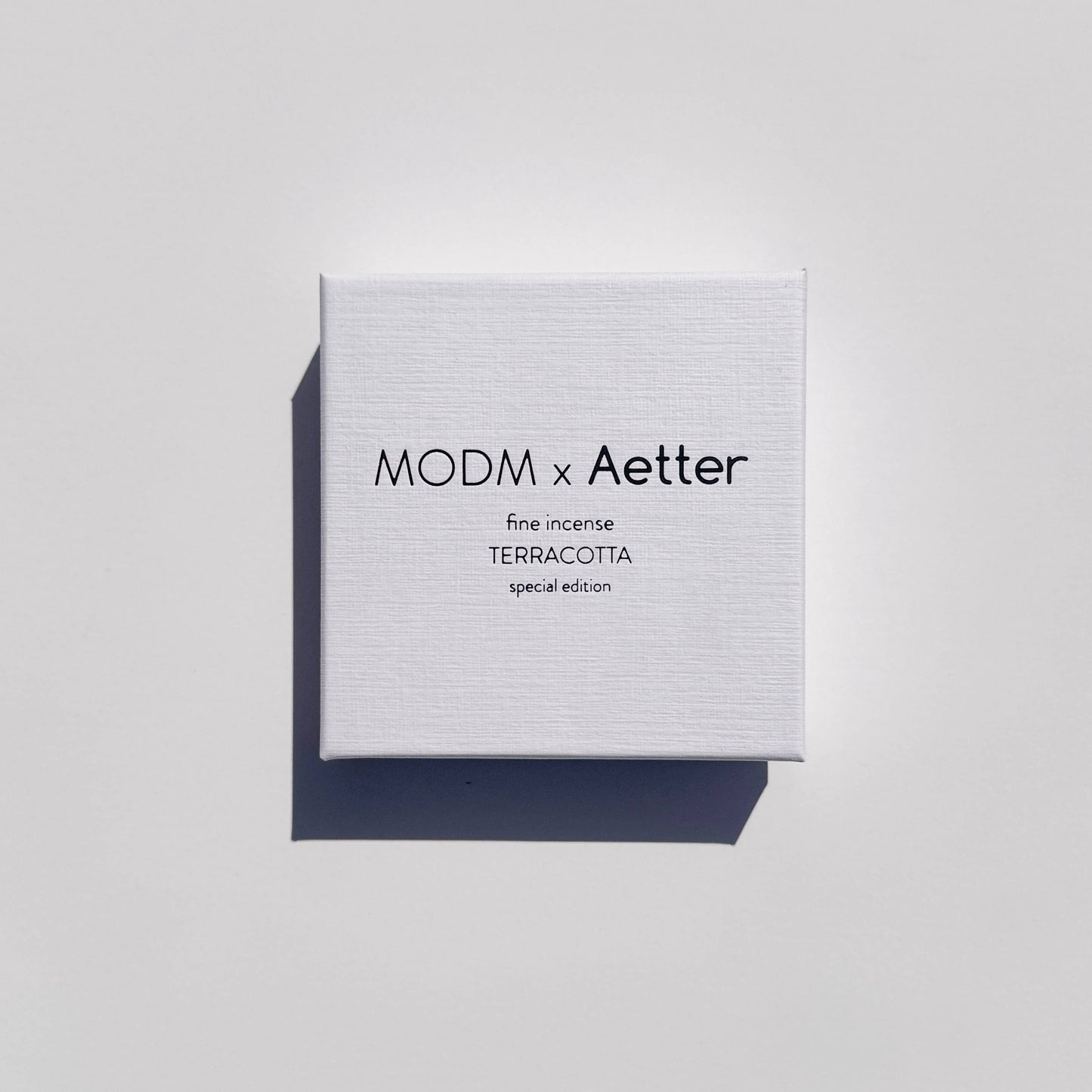 MODM x Aetter fine incense TERRACOTTA