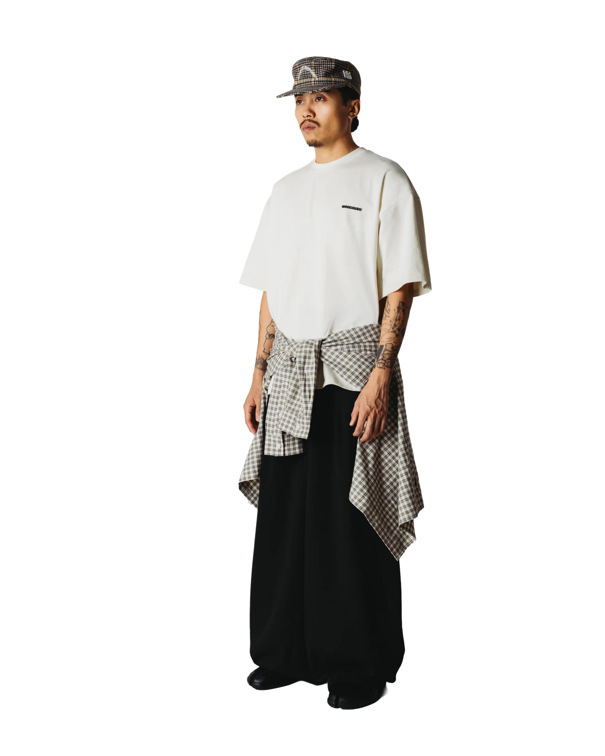 WOODBIRD - Beam Tram Tee, Off White