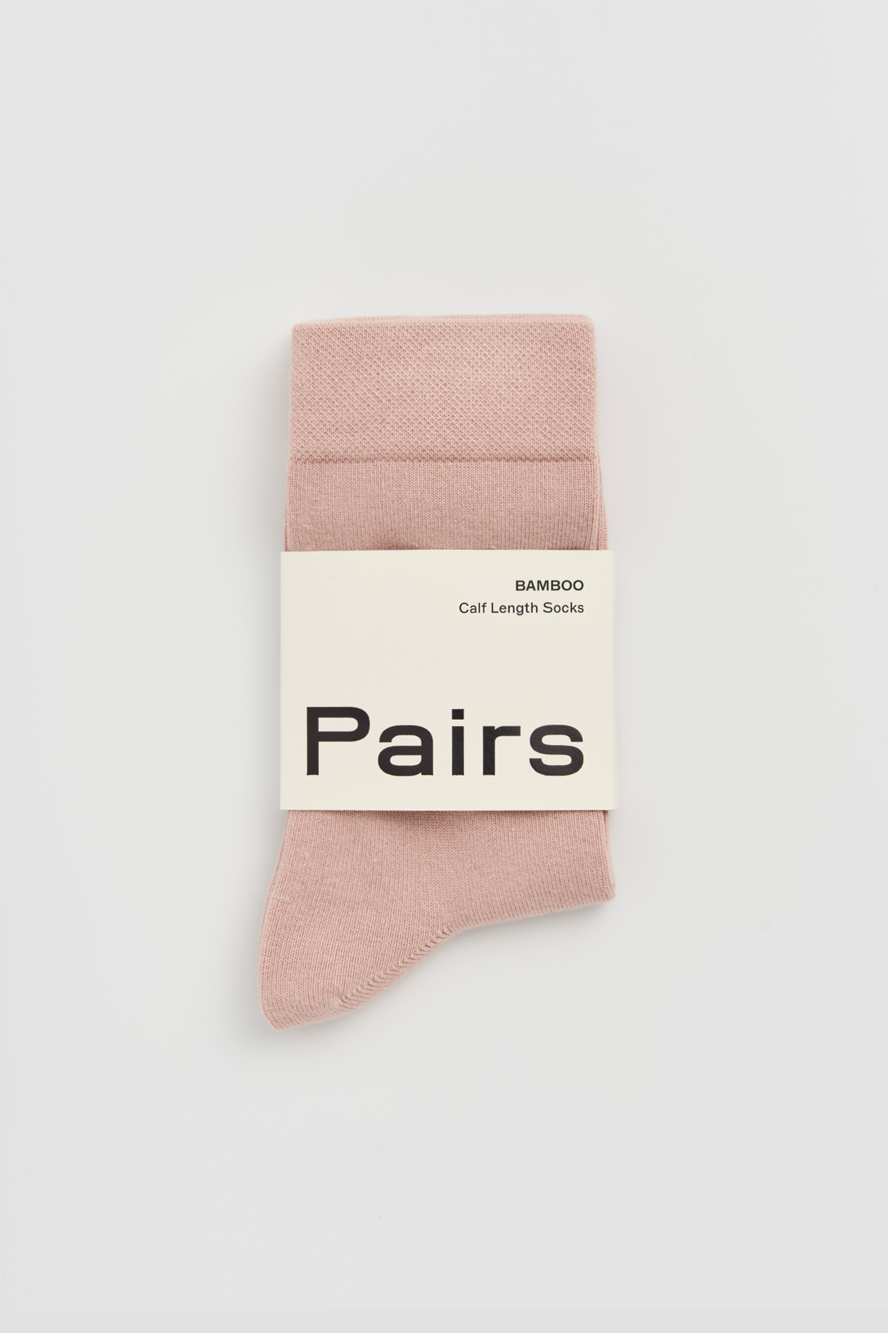 Pairs - Faded Pink Bamboo Socks