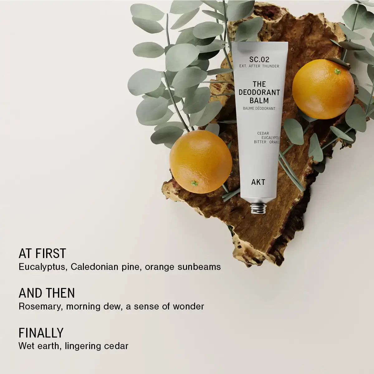 AKT London - The Deodorant Balm, SC.02 After Thunder