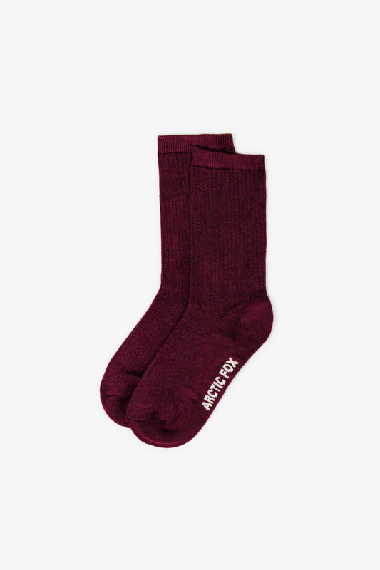 Arctic Fox & Co 
The Everyday Socks - 100% Bamboo, Plum