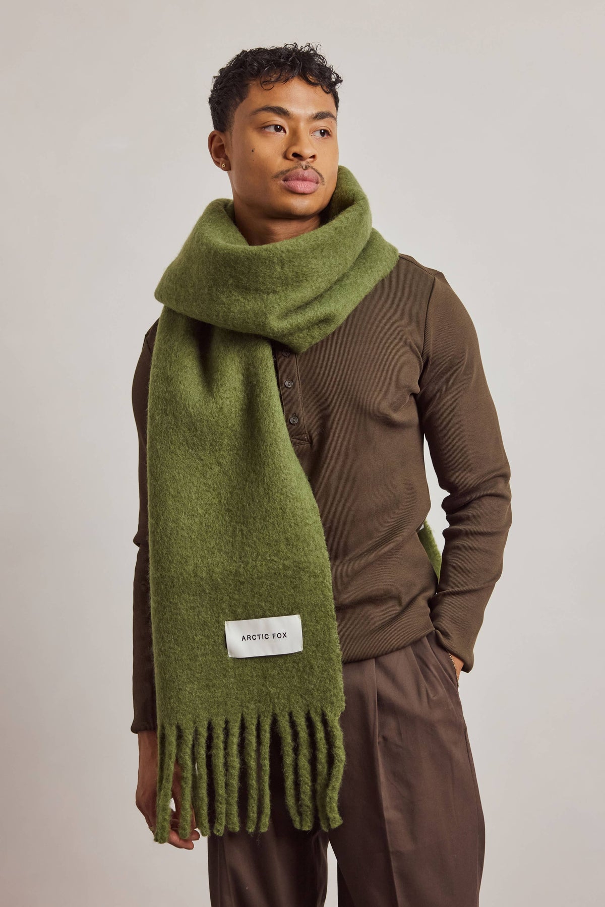 Arctic Fox & CO. - Cloud Scarf, Dark Fern Green