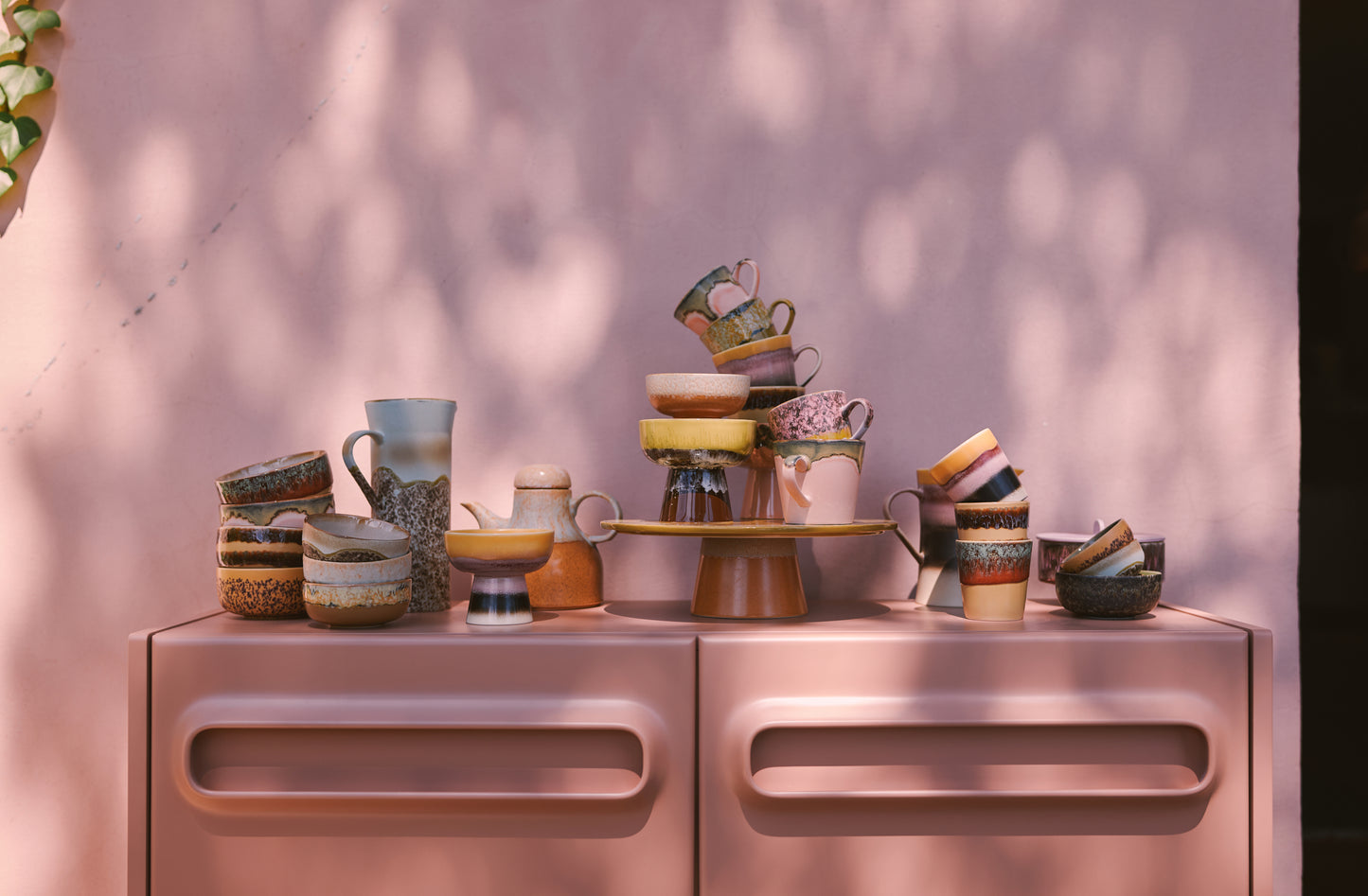 HKLIVING - 70s Ceramics: Jug, Shell